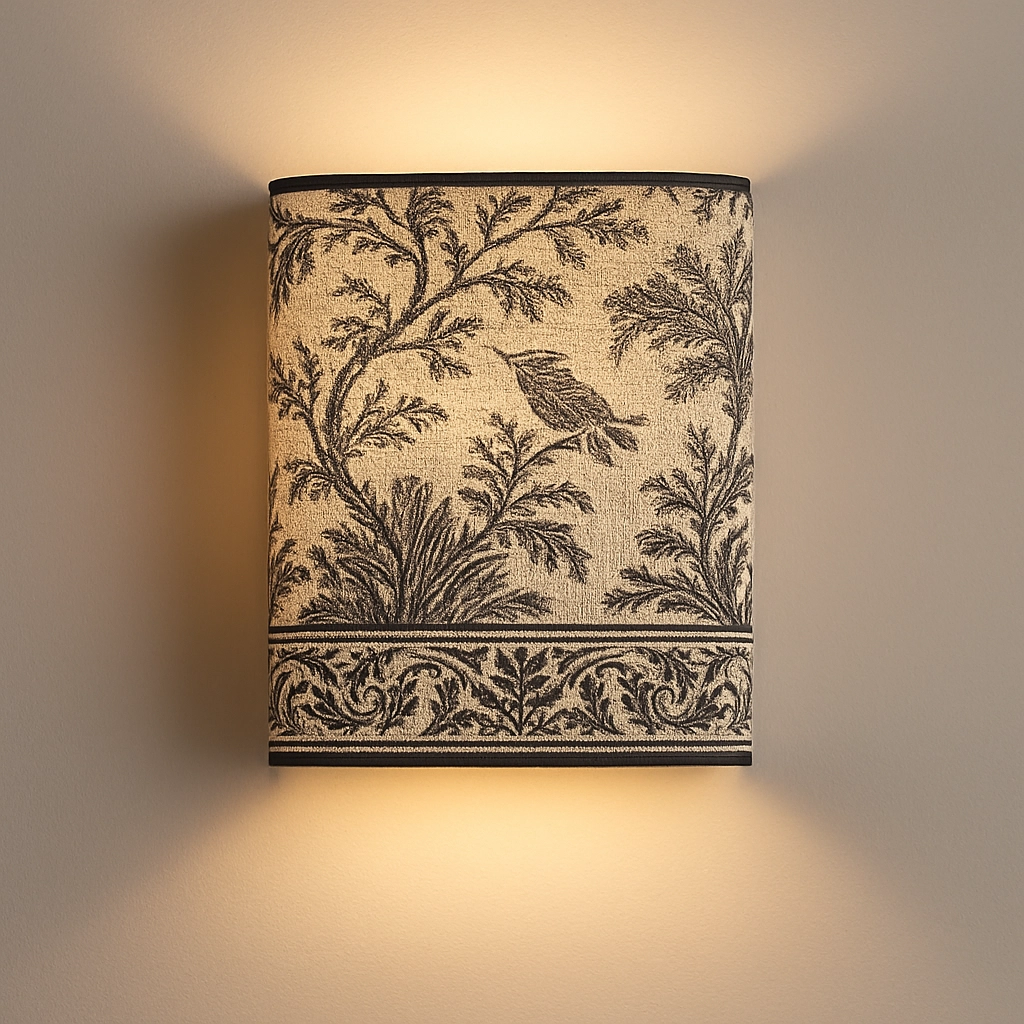10 copy aplique textil con dibujo de pájaro y ramas